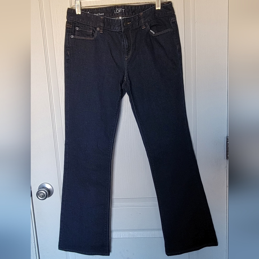 Ann Taylor Loft Womens Original Bootcut Jeans Size: 10